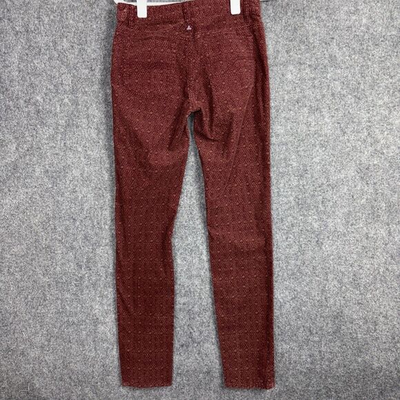 PrAna Pants Womens Size 4 Raisin Trinity Cord casual Organic - Picture 2 of 10